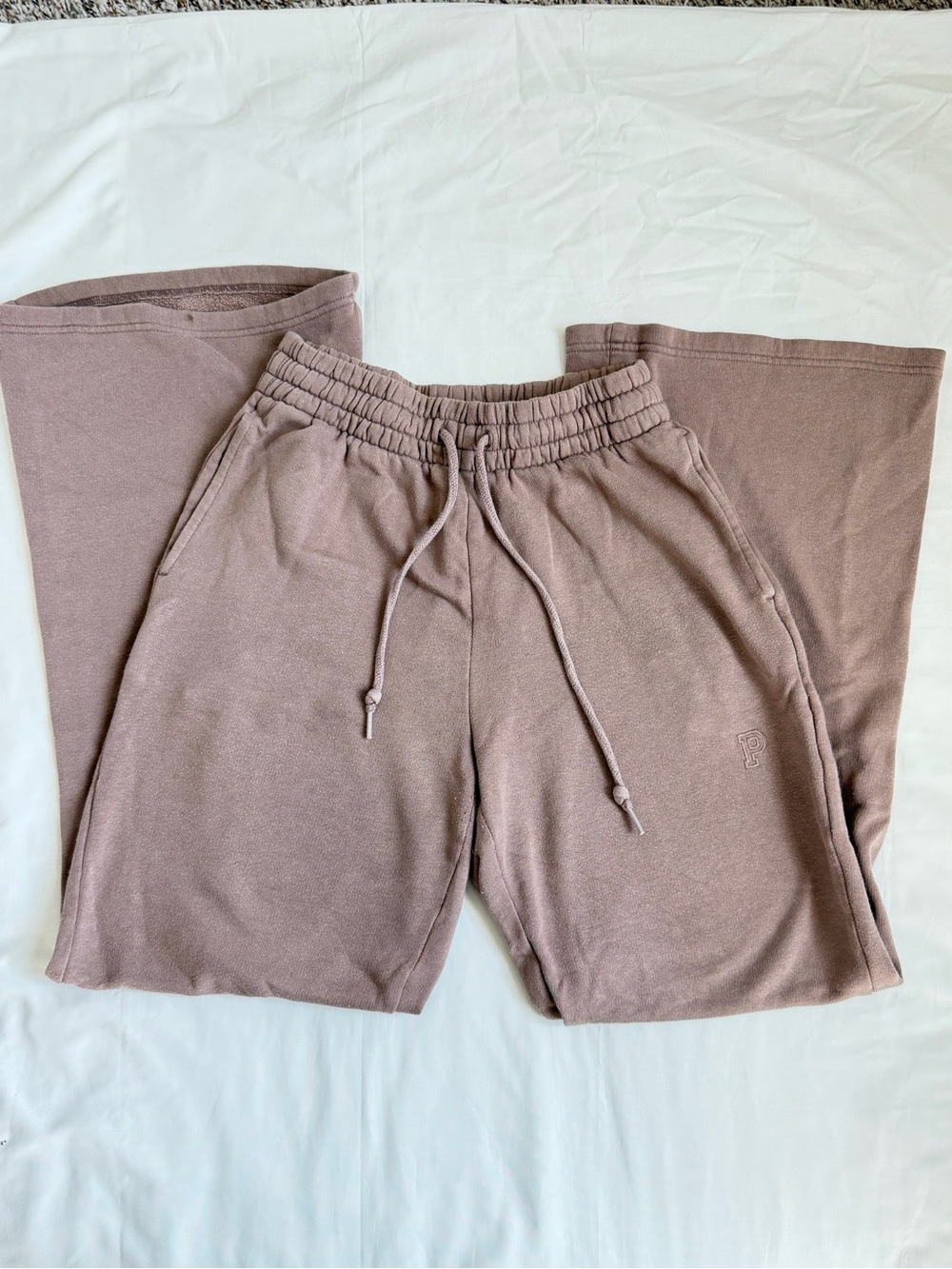 PINK Victoria's Secret Kids Mauve Drawstring Sweat Shorts